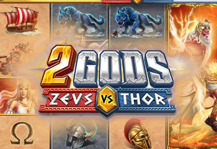 2 Gods Zeus vs Thor - 4ThePlayer slot at Princess Casino Casino