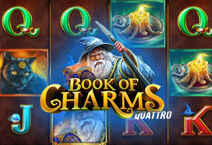 Book of Charms Quattro - Stakelogic slot at Princess Casino Casino
