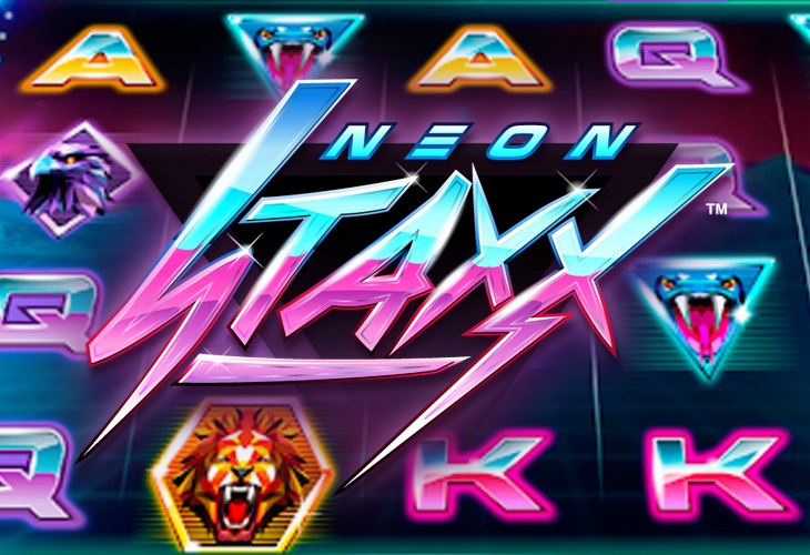 Neon Staxx - NetEnt slot at Princess Casino Casino