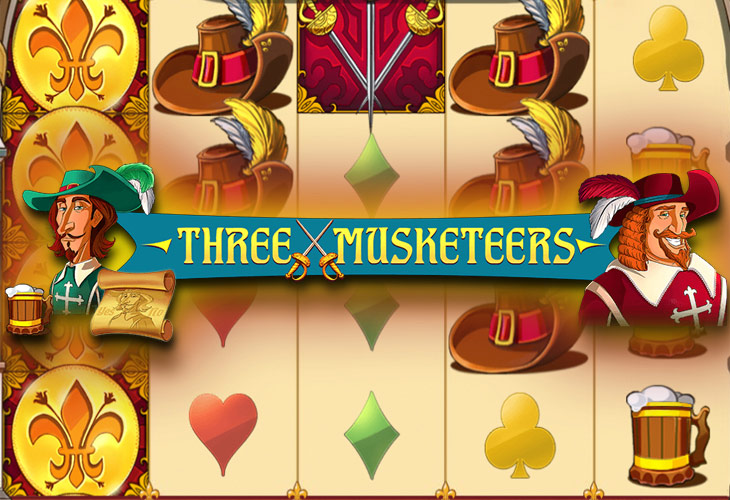 Three Musketeers - Red Tiger Gaming slot at Princess Casino Casino